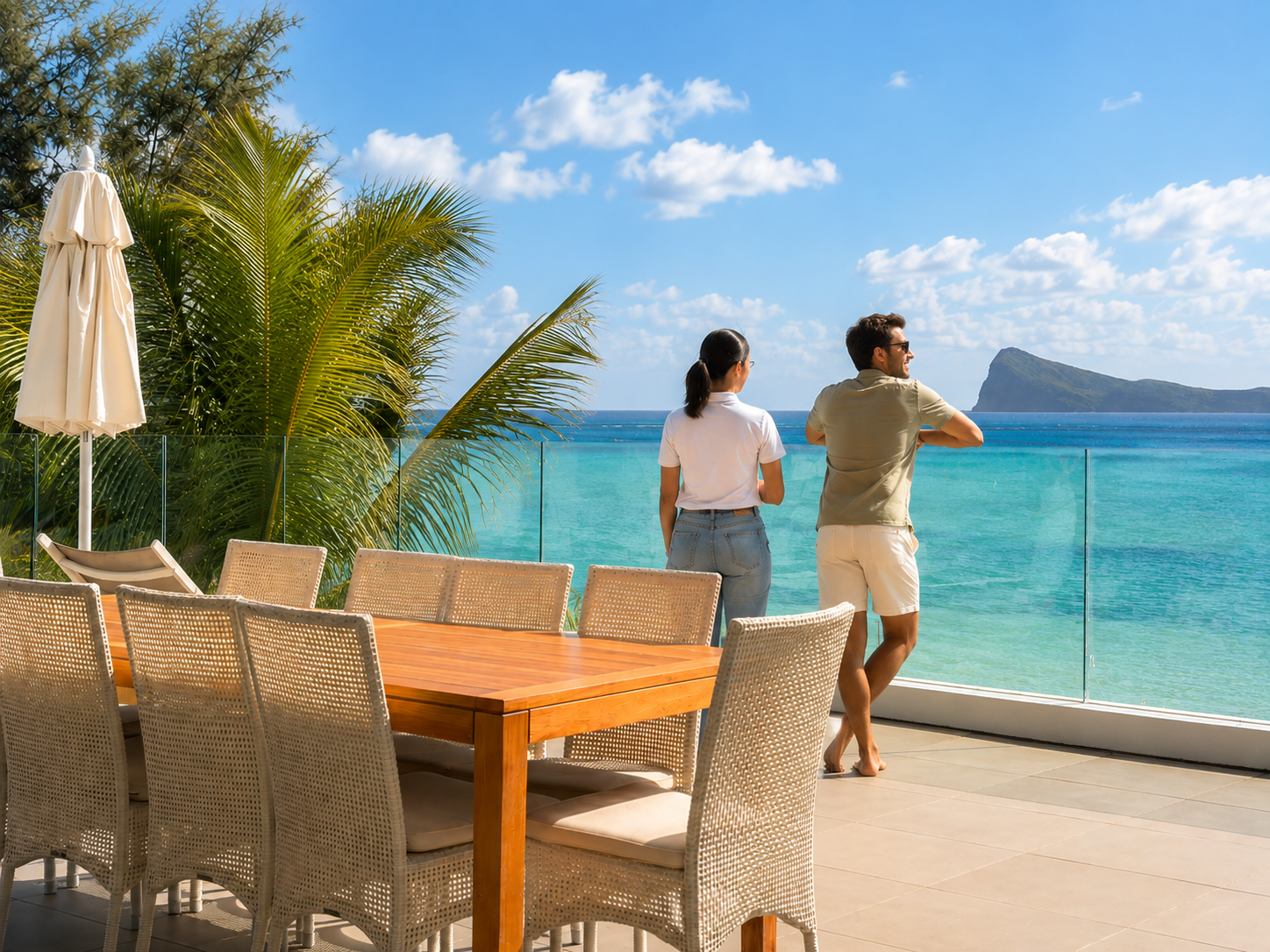 Oceanfront Smartstay property in Mauritius